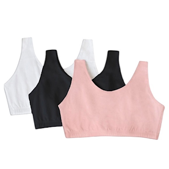 Fruit of the Loom New Sports Bra 34 Women’s Multi-Pack Tank Top Style - Picture 1 of 12
